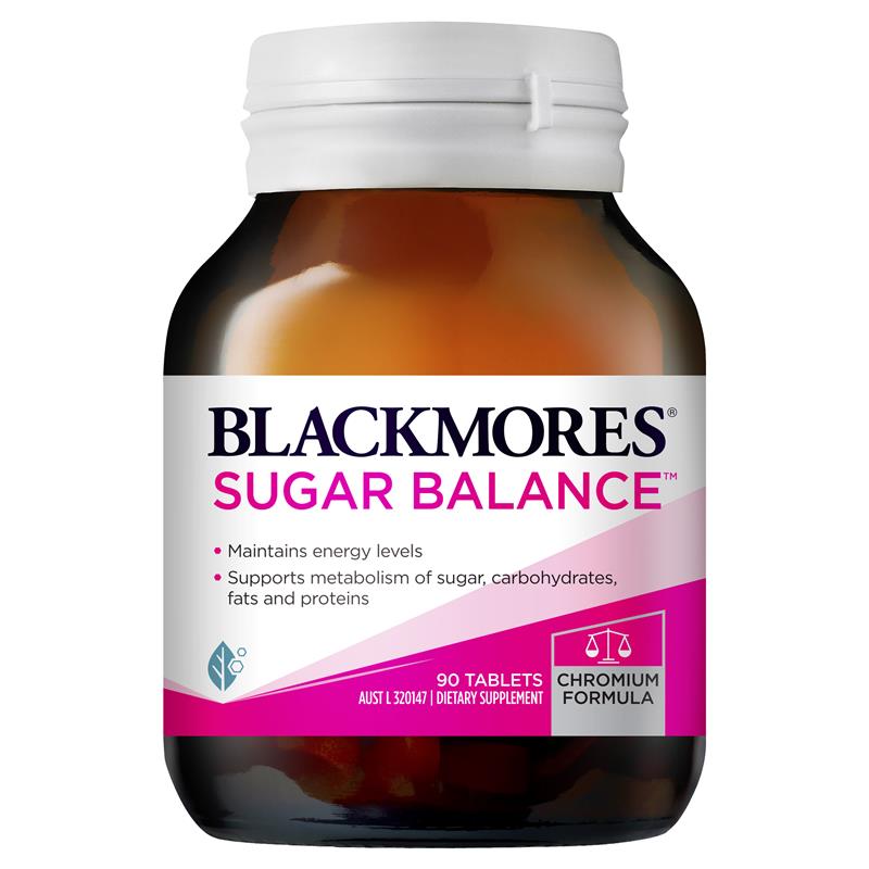 Viên Uống Hỗ Trợ Cân Bằng Đường Huyết Blackmores Sugar Balance 90 Viên – Chính Hãng Úc