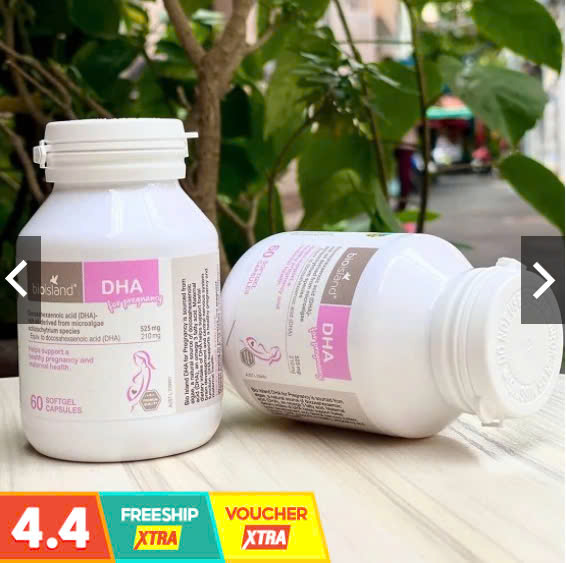 Viên Uống DHA Cho Bà Bầu Bio Island DHA For Pregnancy 60 Viên – Hỗ Trợ Phát Triển Não Bộ Thai Nhi - Hình ảnh 2