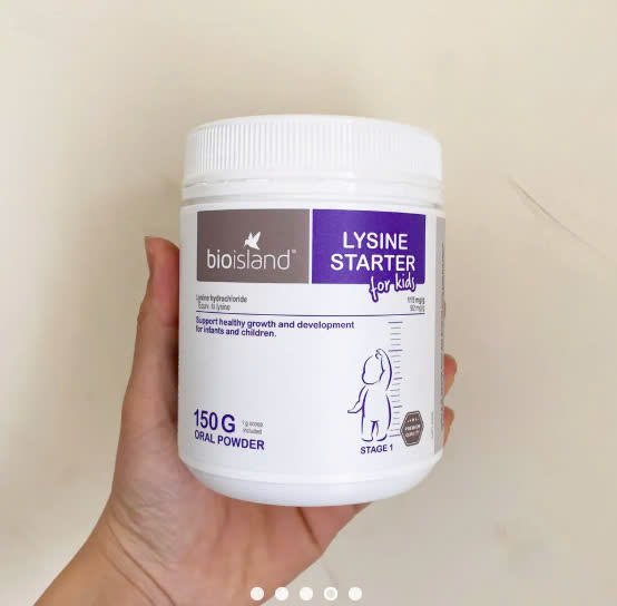Bột Bio Island Lysine Starter For Kids – Hỗ Trợ Phát Triển Chiều Cao, Tăng Cường Sức Khỏe Cho Trẻ Dưới 6 Tuổi
