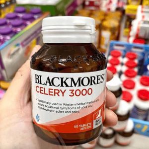 Viên Uống Hỗ Trợ Gout Blackmores Celery 3000 - Lọ 50 Viên | Chính Hãng Úc