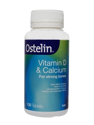 Ostelin Vitamin D & Calcium Cho Bà Bầu 130 Viên Của Úc(có bill Úc)