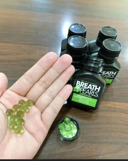 Viên Uống Thơm Miệng Breath Pearls 50 Viên – Loại Bỏ Mùi Hôi, Hơi Thở Thơm Mát - Chính Hãng Úc - Hình ảnh 3