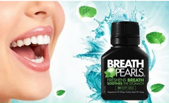Viên Uống Thơm Miệng Breath Pearls 50 Viên